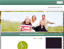 Tablet Screenshot of financialadvisors-group.com